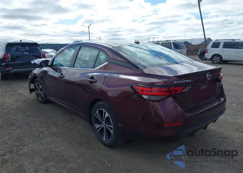 2022 Nissan Sentra Sv Xtronic Cvt z USA, uszkodzony, nr VIN 3N1AB8CV4NY286889